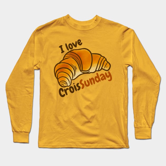 I love CroisSunday Long Sleeve T-Shirt by Jocularity Art